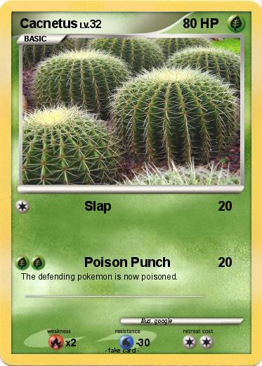 Pokemon Cacnetus
