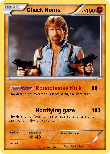 Pokemon Chuck Norris