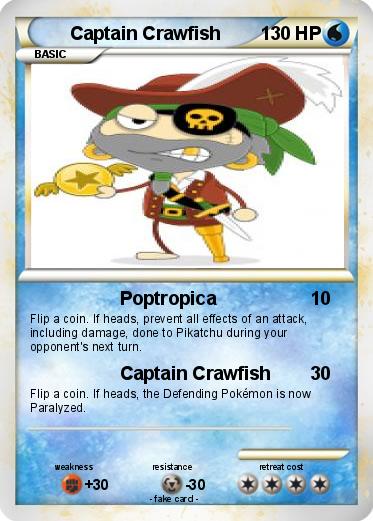 Pokemon Captain Crawfish