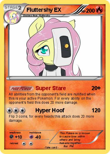 Pokemon Fluttershy EX