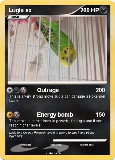 Pokemon Lugia ex