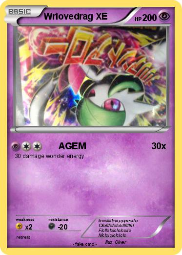 Pokemon Wriovedrag XE