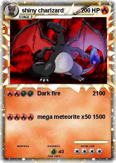 Pokemon shiny charizard