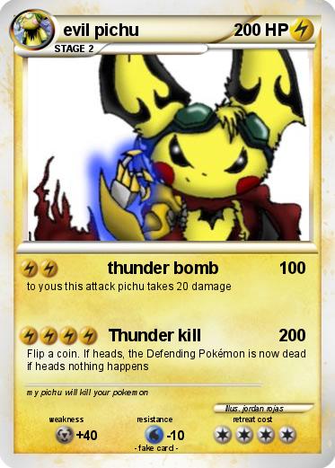 Pokemon evil pichu