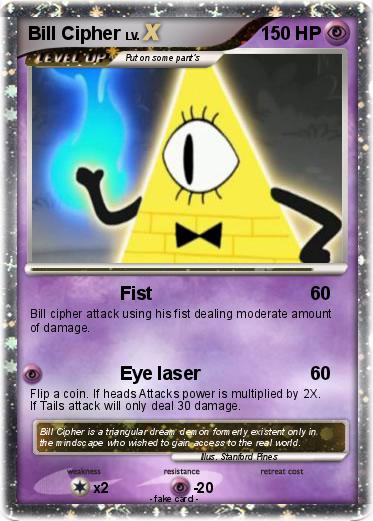 Pokemon Bill Cipher
