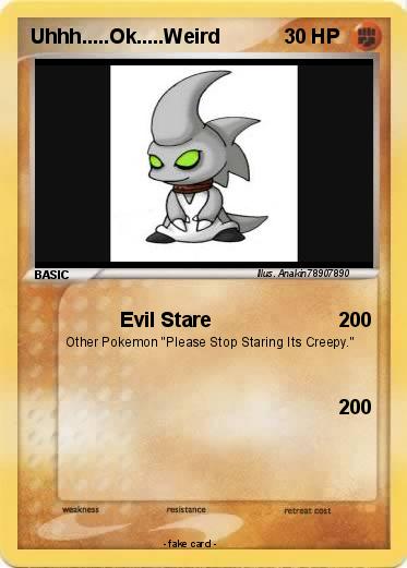 Pokemon Uhhh.....Ok.....Weird
