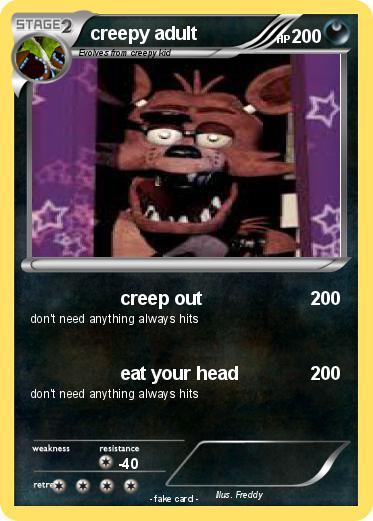 Pokemon creepy adult