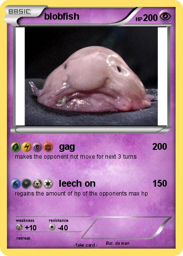 Pokemon blobfish