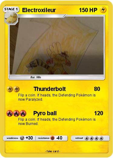 Pokemon Electroxileur