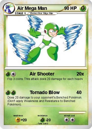 Pokemon Air Mega Man