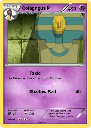 Pokemon Cofagrigus P
