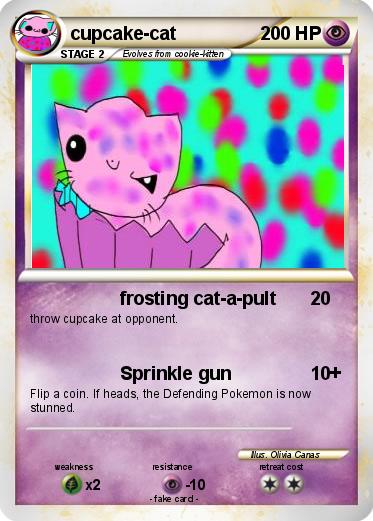 Pokemon cupcake-cat