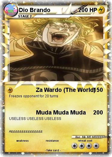 Pokemon Dio Brando