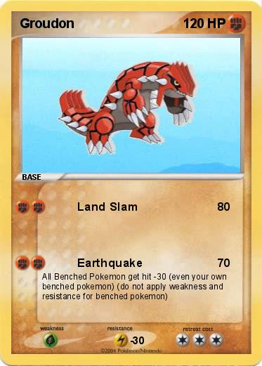 Pokemon Groudon