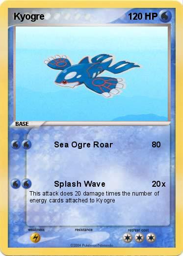 Pokemon Kyogre