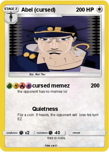 Pokemon Abel (cursed)