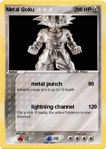 Pokemon Metal Goku