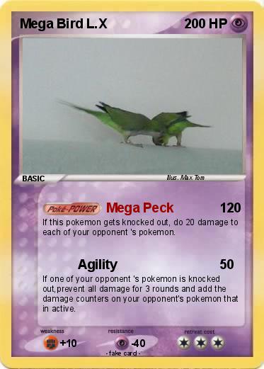 Pokemon Mega Bird L.X