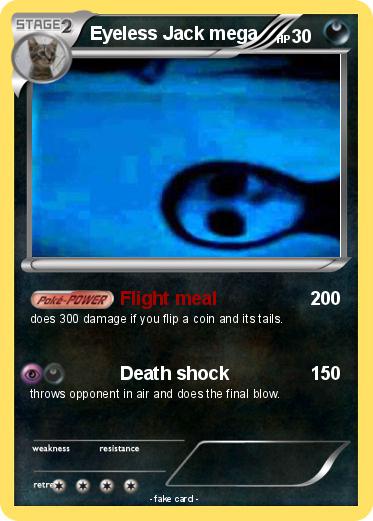 Pokemon Eyeless Jack mega