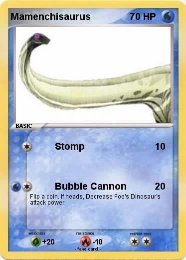 Pokemon Mamenchisaurus