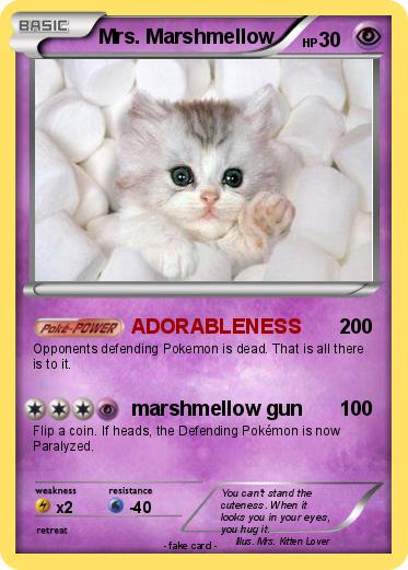 Pokemon Mrs. Marshmellow
