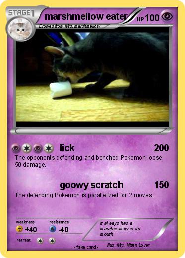 Pokemon marshmellow eater