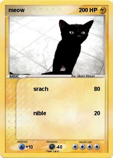 Pokemon meow