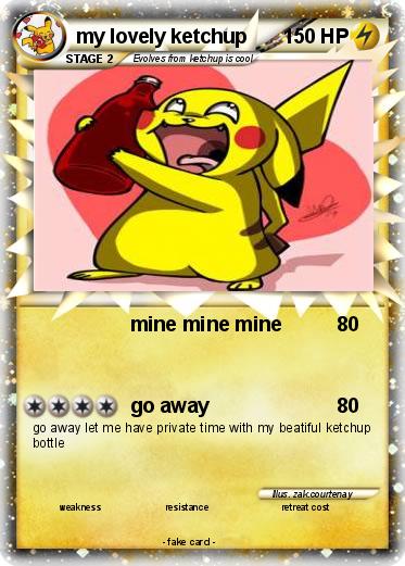 Pokemon my lovely ketchup