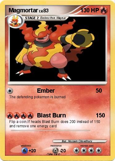 Pokemon Magmortar