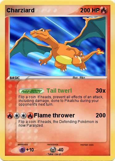 Pokemon Charziard