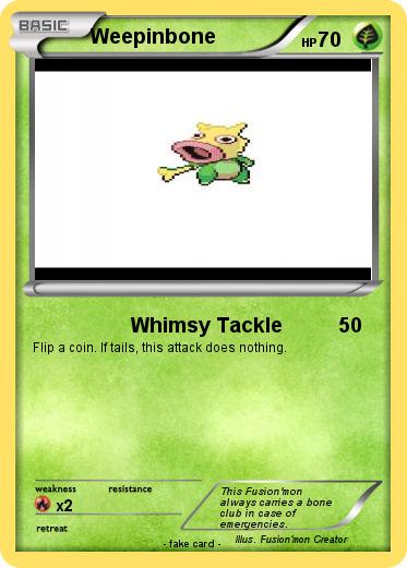 Pokemon Weepinbone