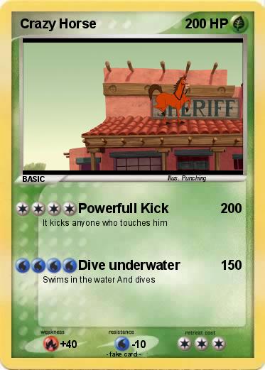 Pokemon Crazy Horse