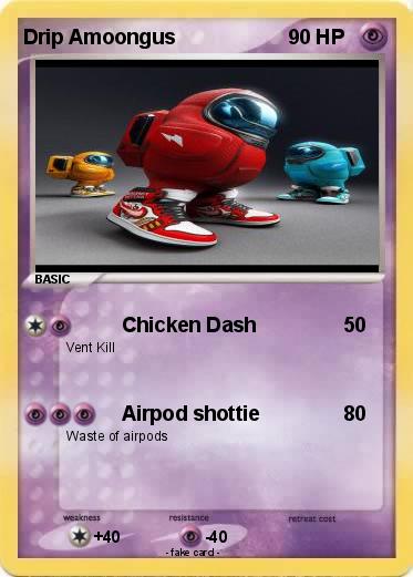 Pokemon Drip Amoongus