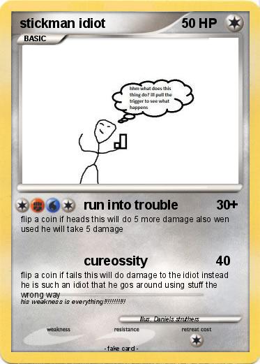 Pokemon stickman idiot