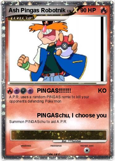 Pokemon Ash Pingas Robotnik