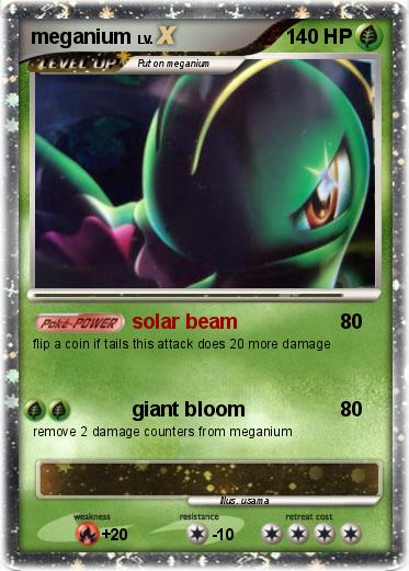 Pokemon meganium