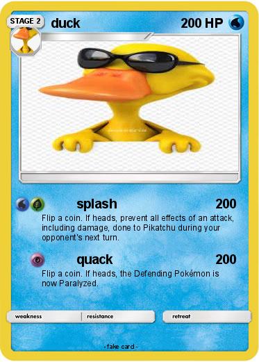 Pokemon duck