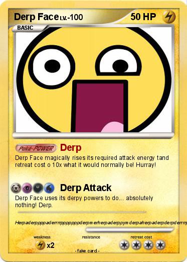 Pokemon Derp Face