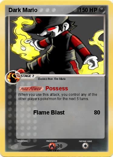 Pokemon Dark Mario