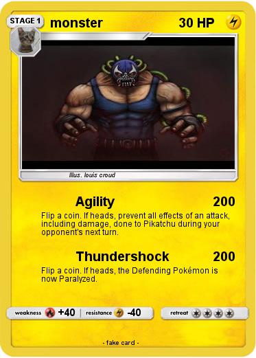 Pokemon monster