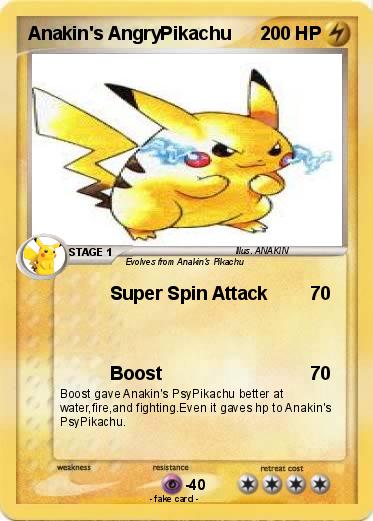 Pokemon Anakin's AngryPikachu