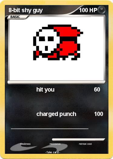 Pokemon 8-bit shy guy