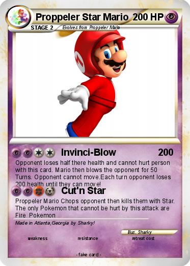 Pokemon Proppeler Star Mario
