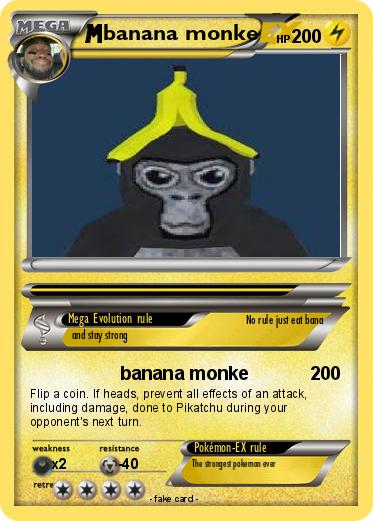 Pokemon banana monke