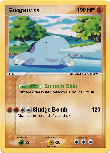 Pokemon Quagsire ex