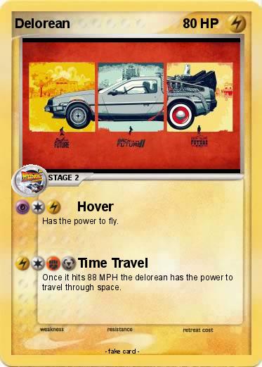 Pokemon Delorean