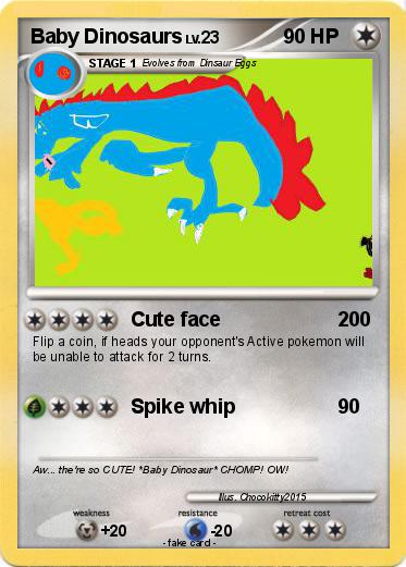 Pokemon Baby Dinosaurs