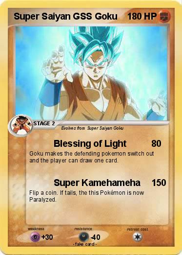 Pokemon Super Saiyan GSS Goku