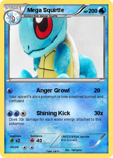 Pokemon Mega Squirtle