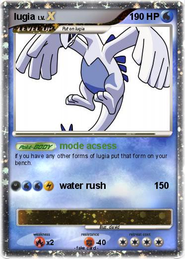 Pokemon lugia